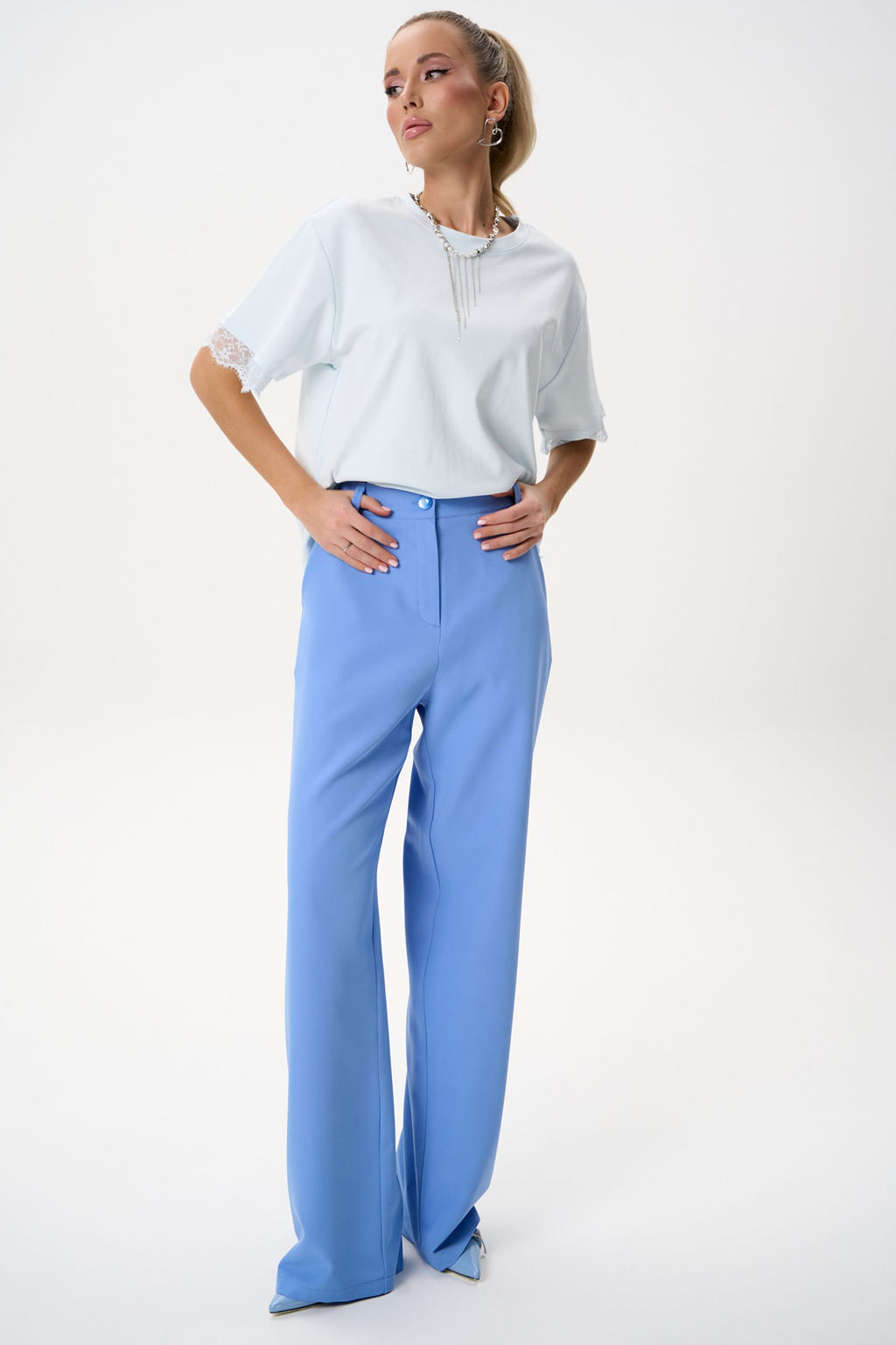 Футболка Бэль (голубой) - Эльза фото 21