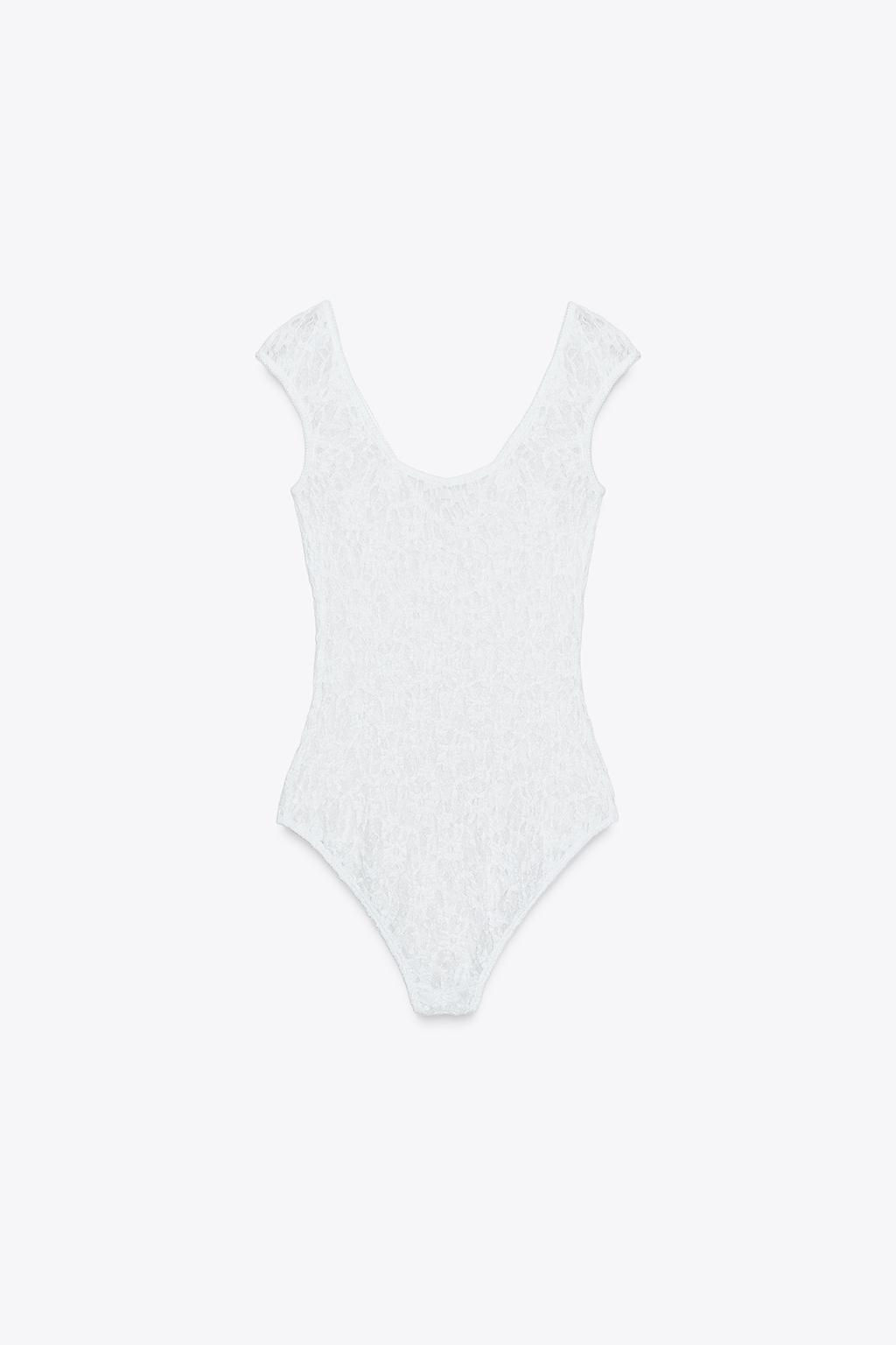 LACE BODYSUIT - Zara фото 9