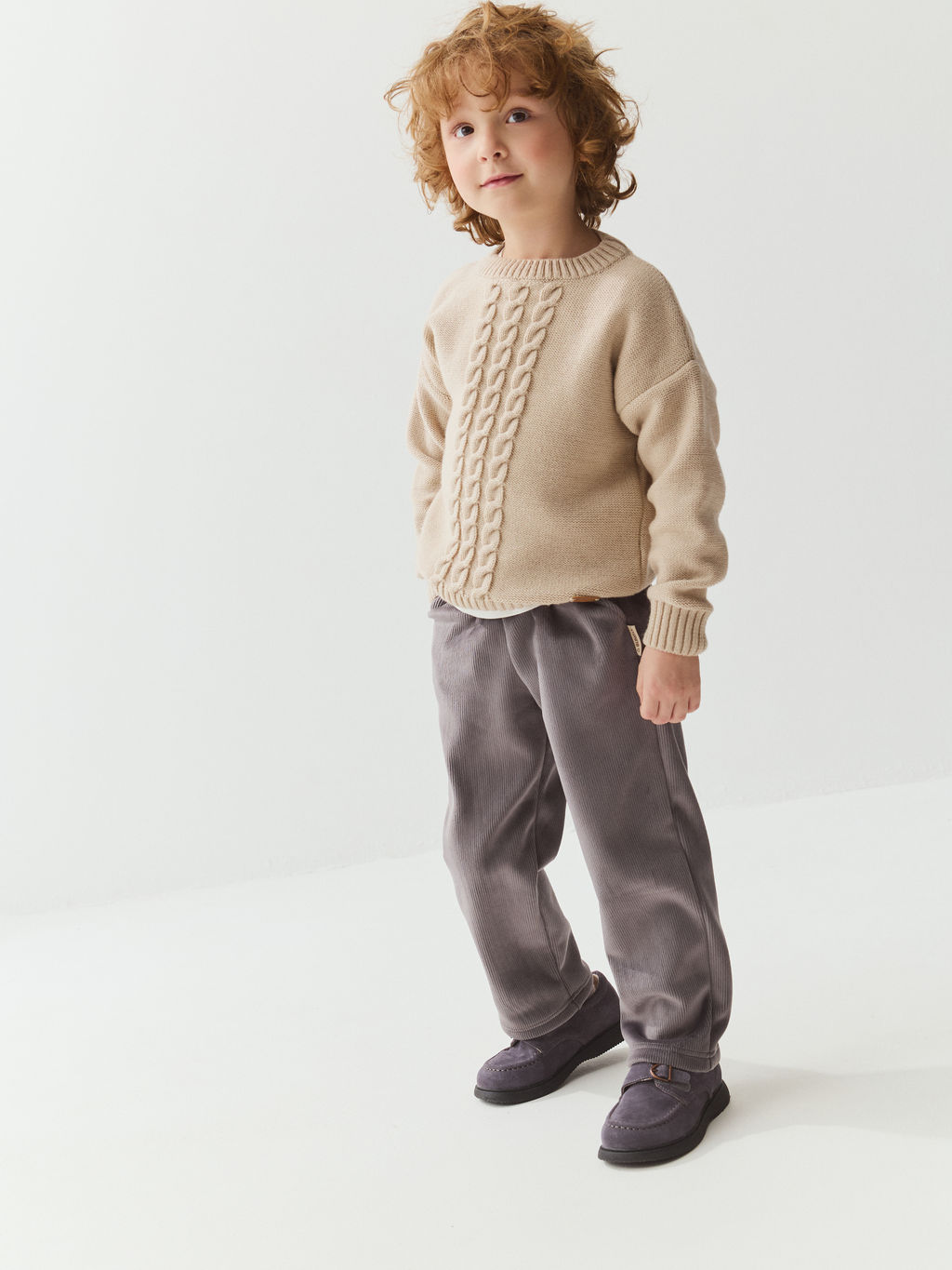 Брюки вельветовые "Маренго" утепленные