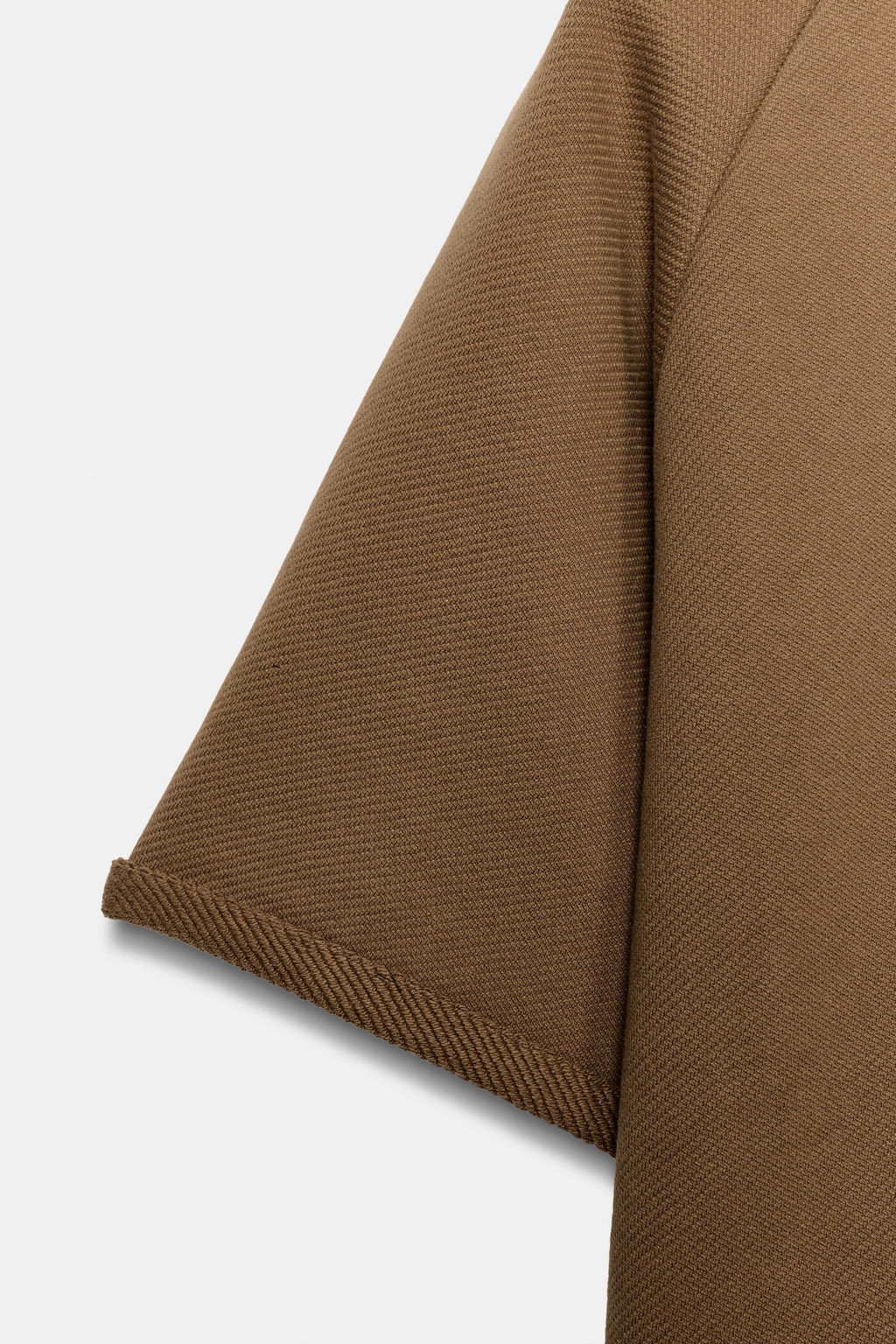 SUDADERA MANGA CORTA / Marr?n - Zara фото 8