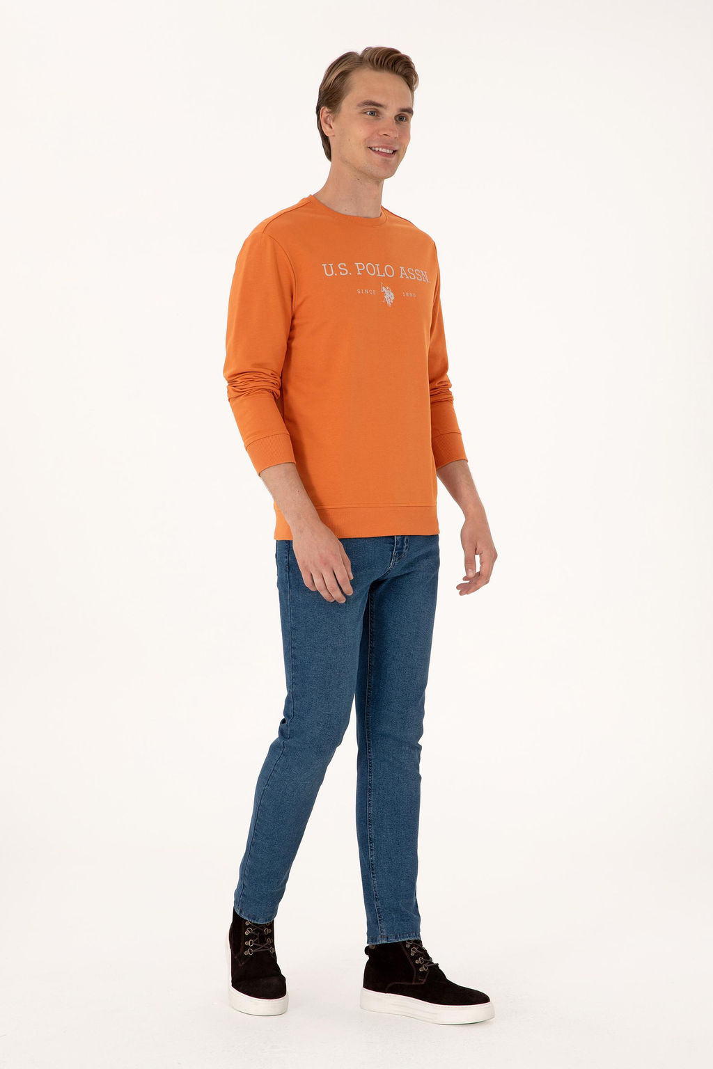 Erkek Bak_r Basic Sweatshirt Sepette S_rpriz _ndirim - U.s. polo assn фото 4
