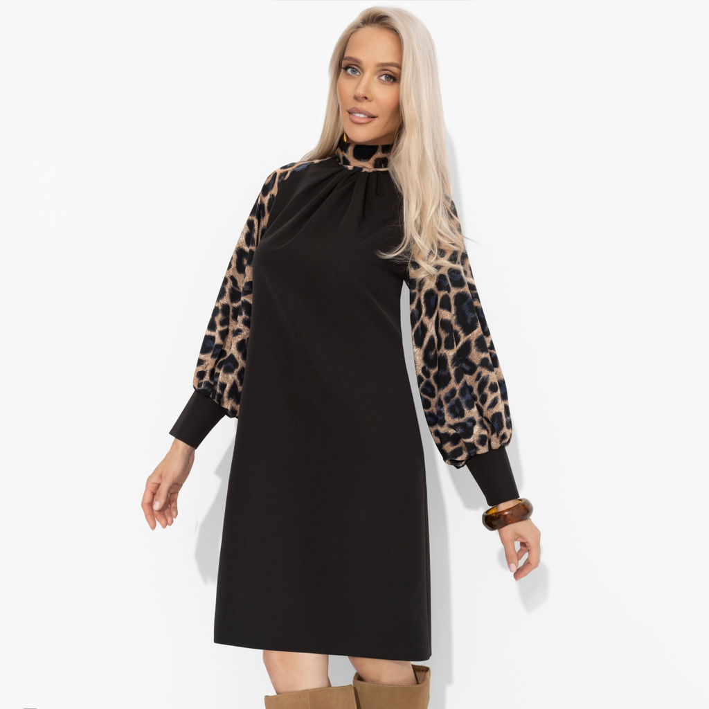 Платье комбинированное, Леди элегант (восхищение) - Charutti фото 6