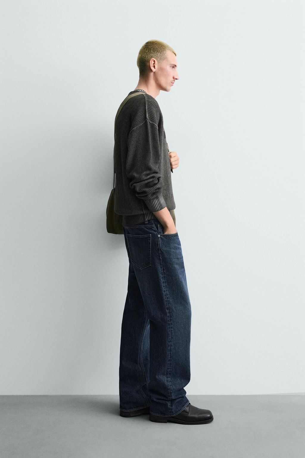 WASHED PRINTED JUMPER - Zara фото 4