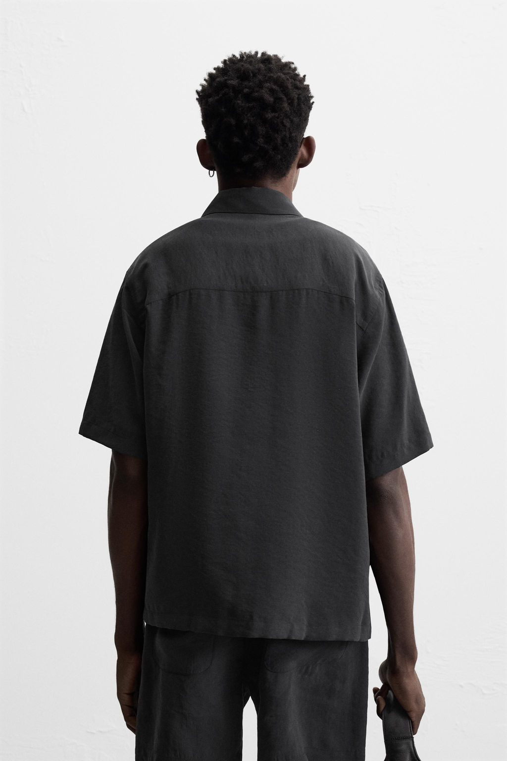 RELAXED FIT FLOWING SHIRT - Zara фото 12