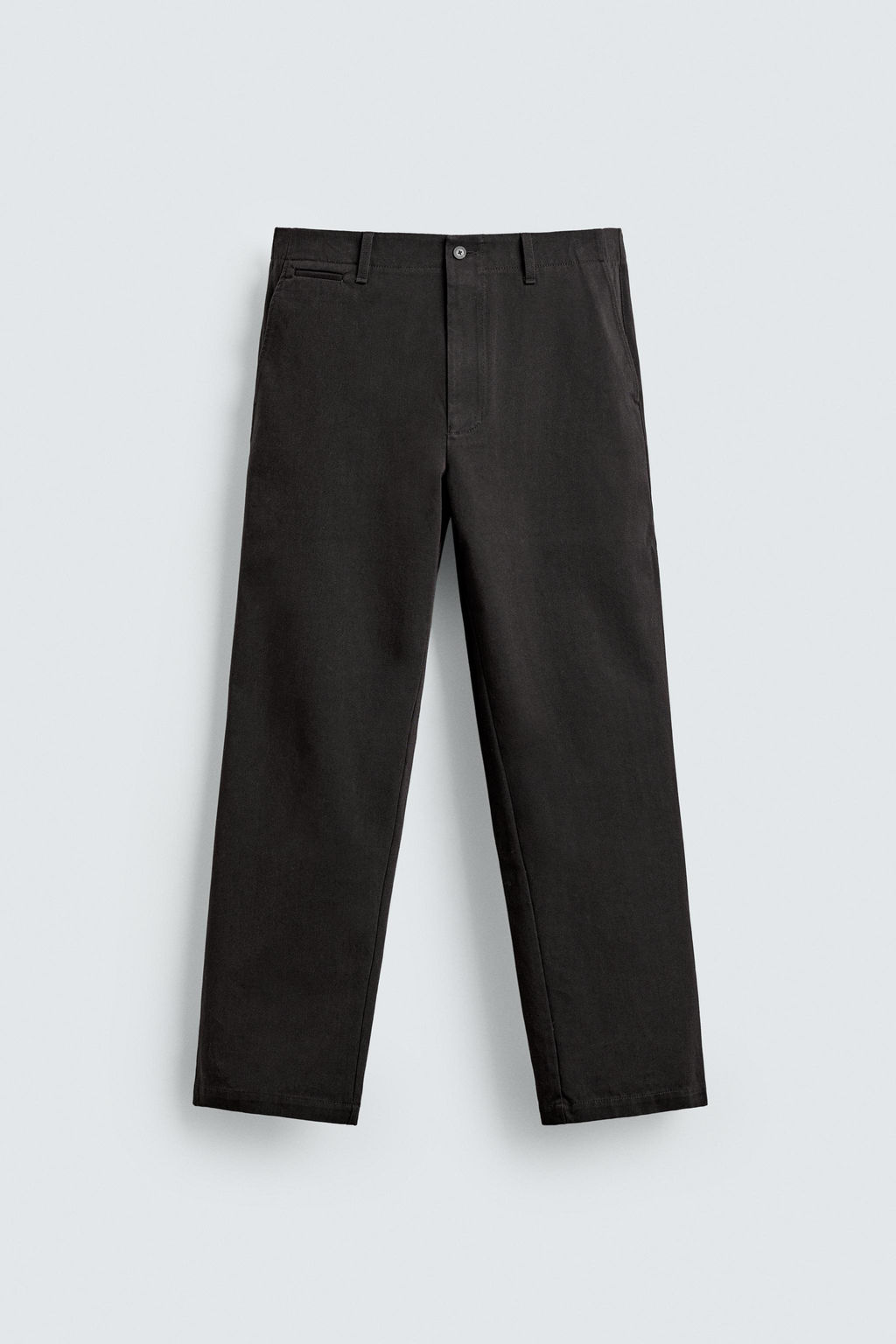 REGULAR FIT CHINO TROUSERS - Zara фото 17