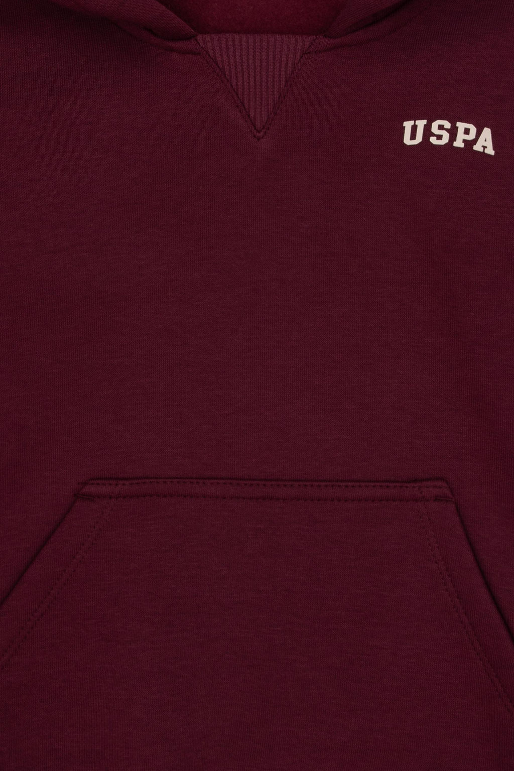 Erkek _ocuk Bordo Basic Kap__onlu Sweatshirt Sepette S_rpriz _ndirim - U.s. polo assn фото 4
