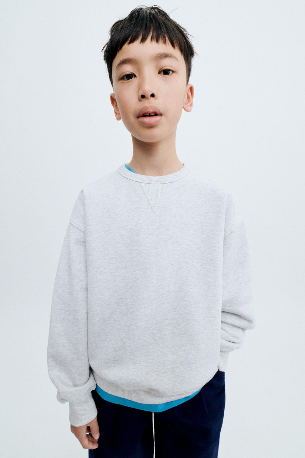 STORIESZ - SUDADERA FELPA CREW NECK / Gris vigor? - Zara фото 2