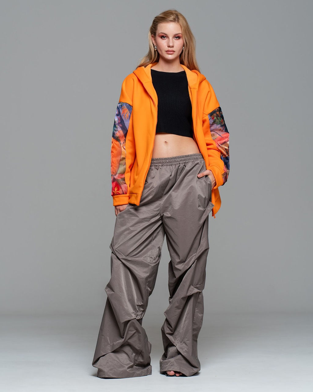 Толстовка с органзой и стразами,футер на флисе - Sahar art lab фото 6