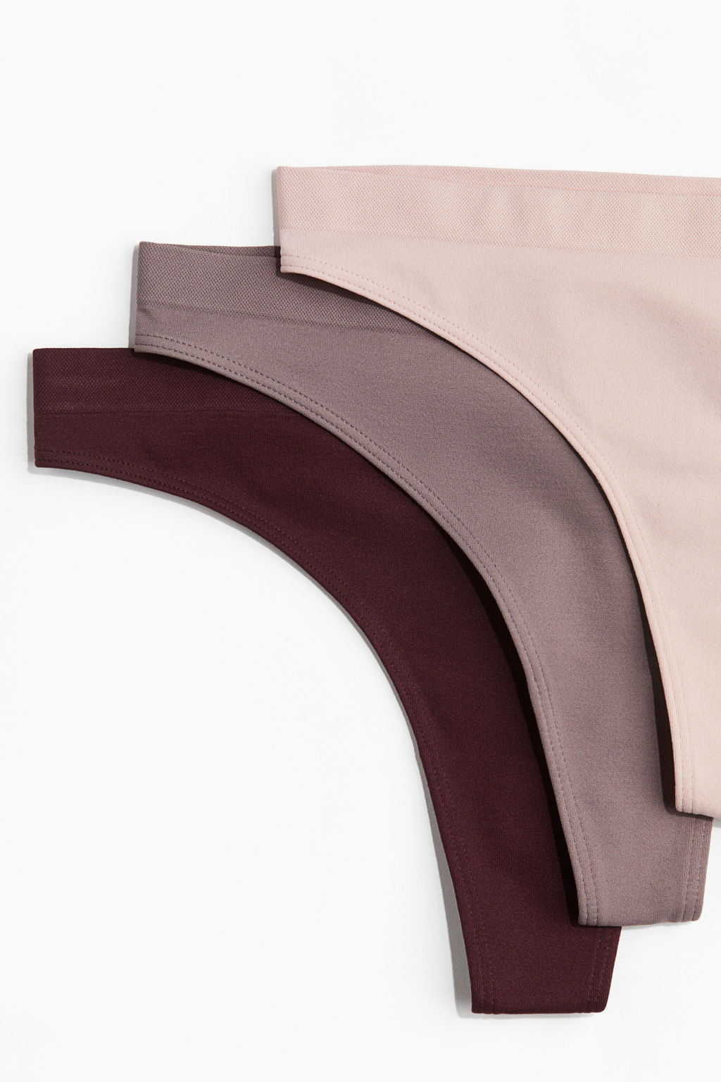 Pack 5 bragas thong Seamless - H&m фото 7
