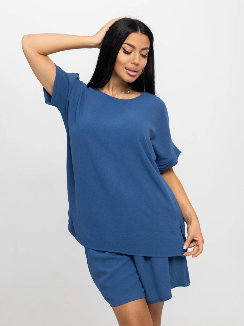 Костюм женский, цвет фиолетовый