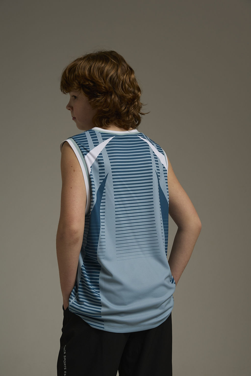 Игровой баскетбольный костюм - Майка Синий