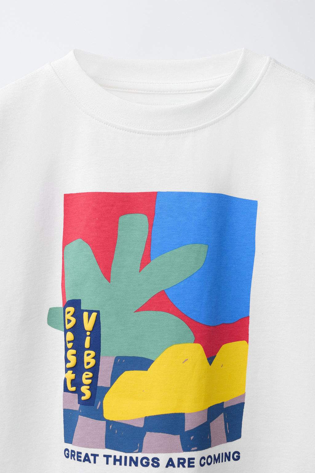 CAMISETA ESTAMPADA GR?FICO / Blanco - Zara фото 3