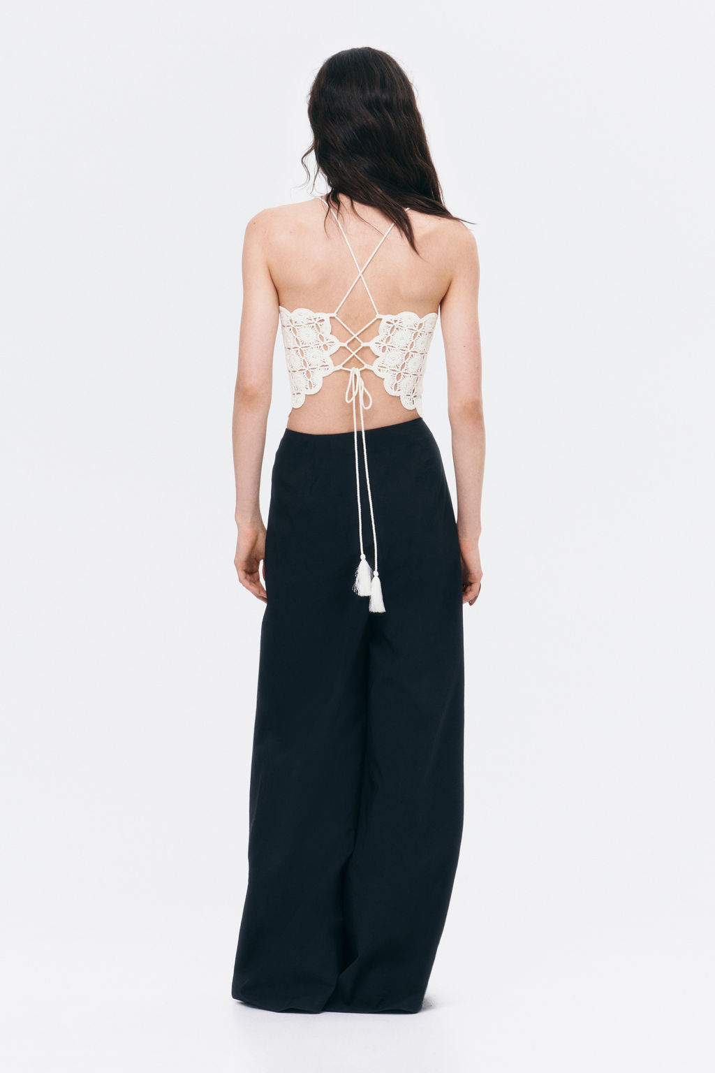 Top de tirantes efecto crochet - H&m фото 6