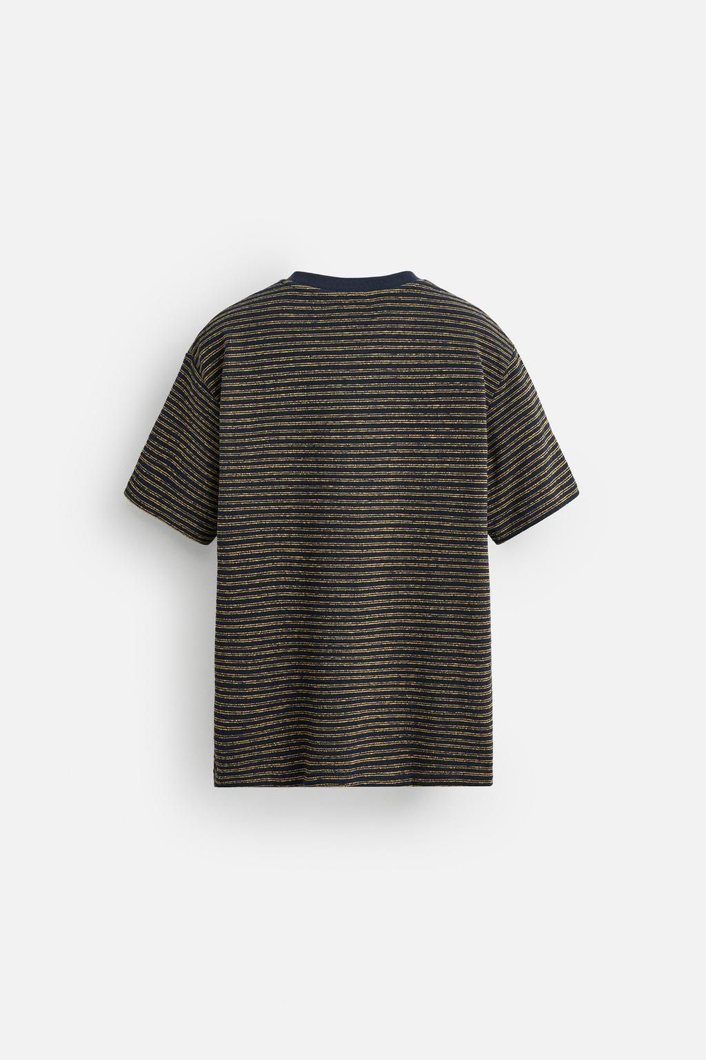STRIPED JACQUARD T-SHIRT - Zara фото 7