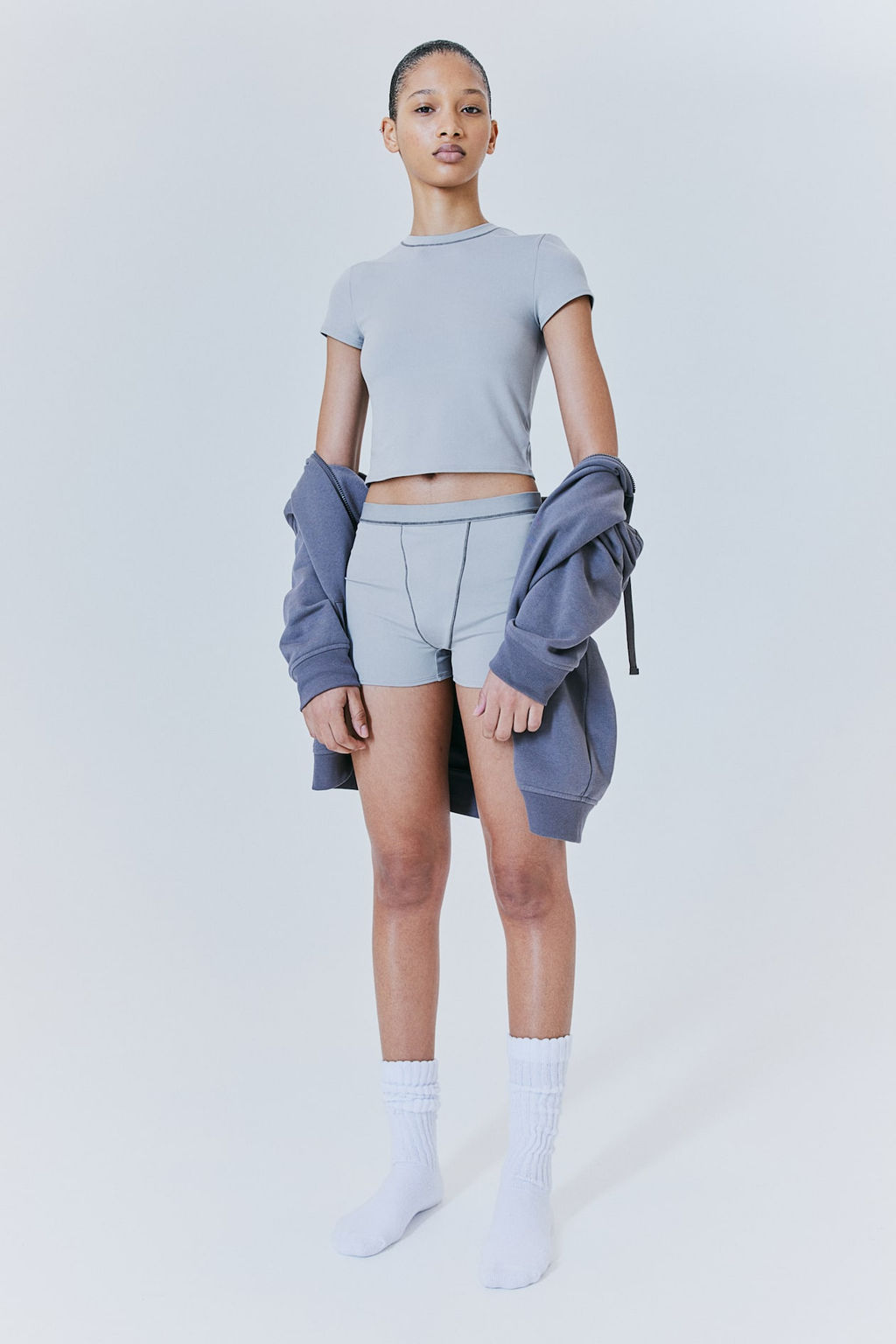 Camiseta y pantalon corto boxer de pijama - H&m фото 4