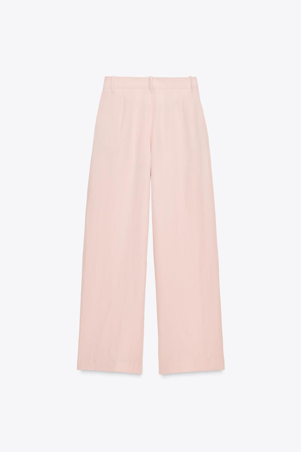 WIDE-LEG TROUSERS WITH DARTS - Zara фото 8