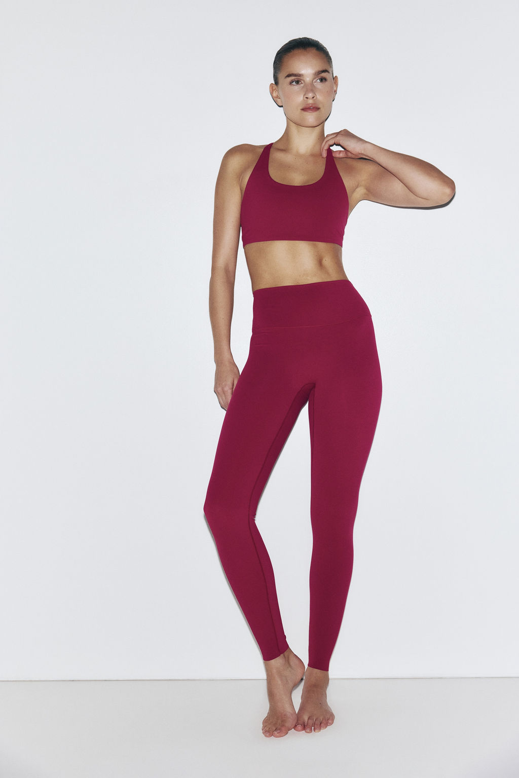 Leggings de talle alto SculptMove - H&m фото 12