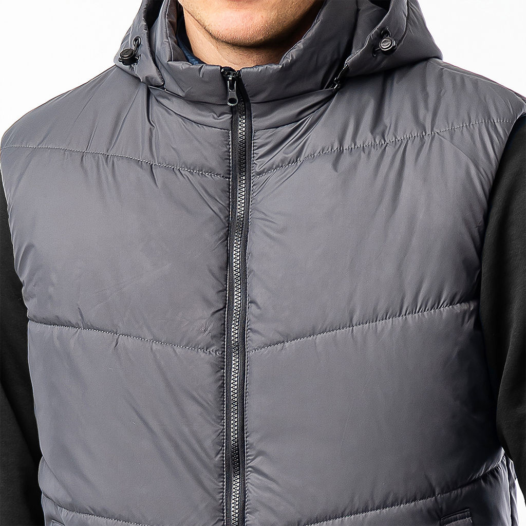 RODOS Жилет мужской осень/весна М-285 Серо-голубой  фото 24