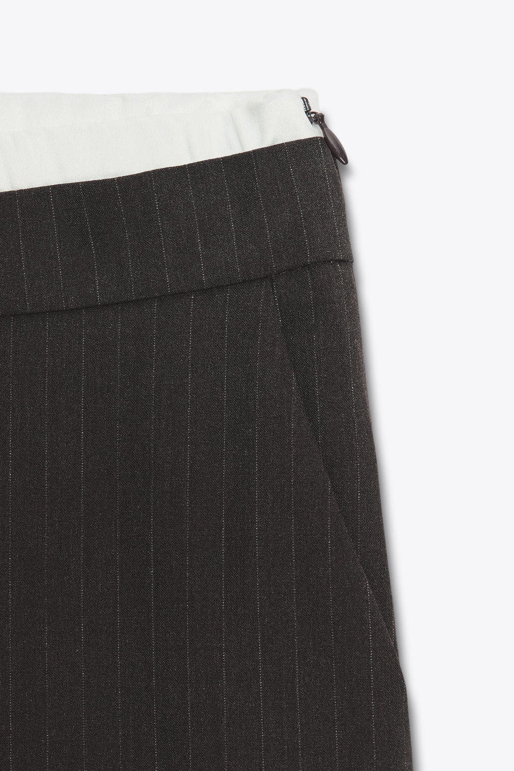 STRAIGHT-LEG TROUSERS WITH DOUBLE WAIST - Zara фото 3