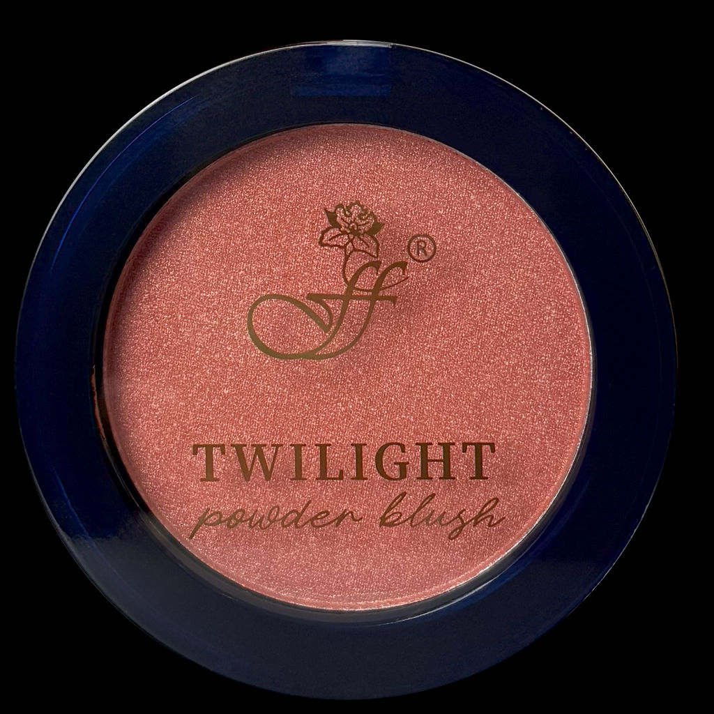 Ffleur B-610 Румяна компактные TWILIGHT POWDER BLUSH тон 01 Warm Coral