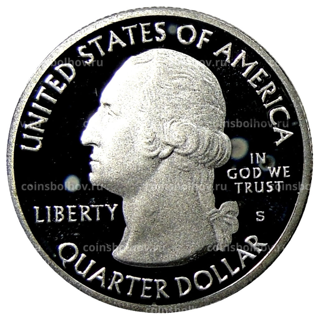 1/4 доллара (25 центов) 2012 года S США Национальные парки № 15  Денали
