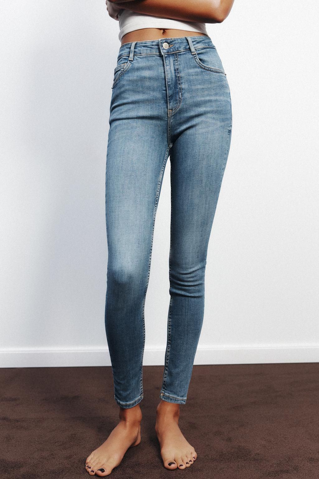 TRF SCULPT HIGH-WAIST JEANS - Zara фото 42