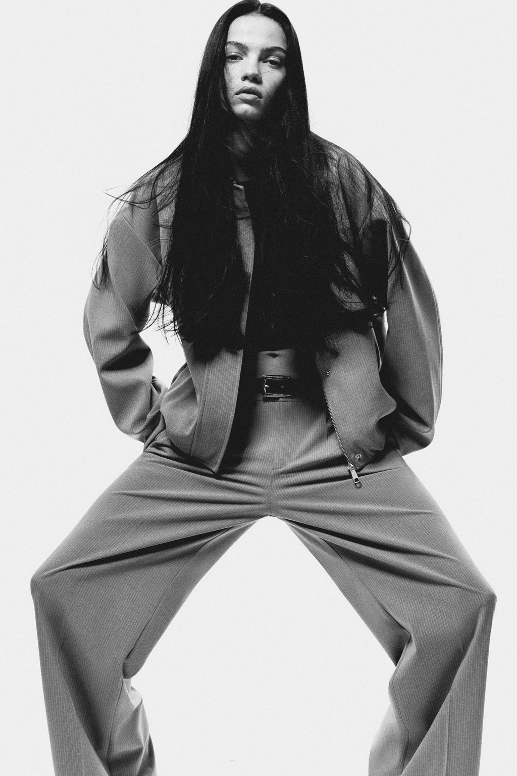 Cazadora bomber con cuello - H&m фото 10