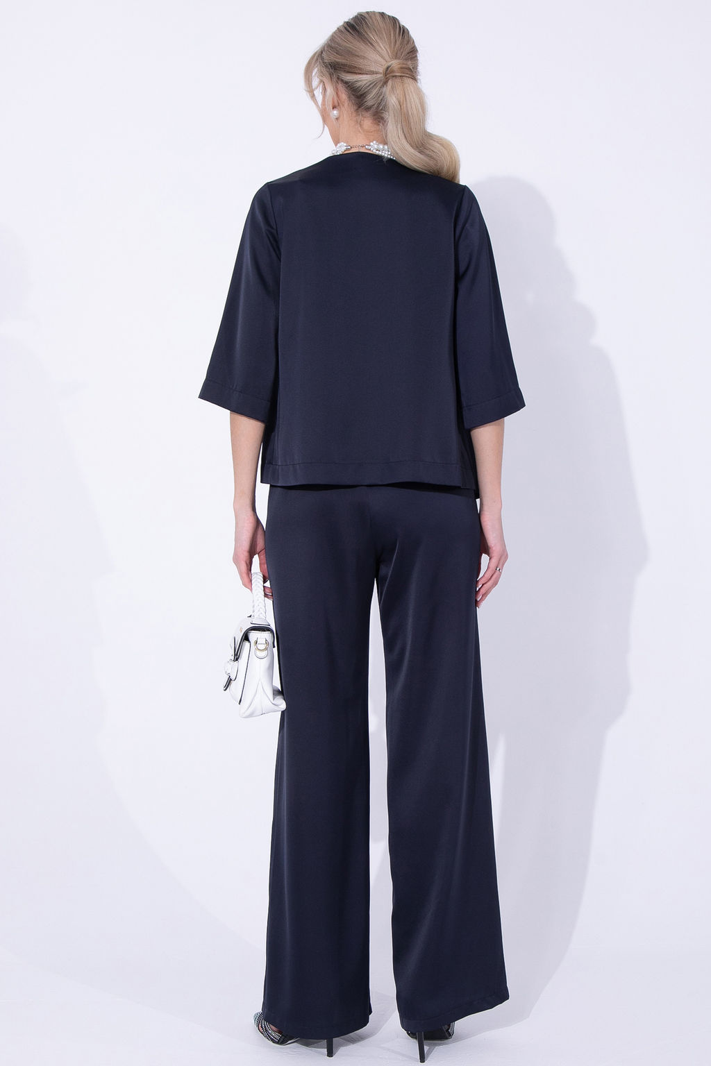 Костюм Итальянский шик 2 (черника) - Эльза фото 8