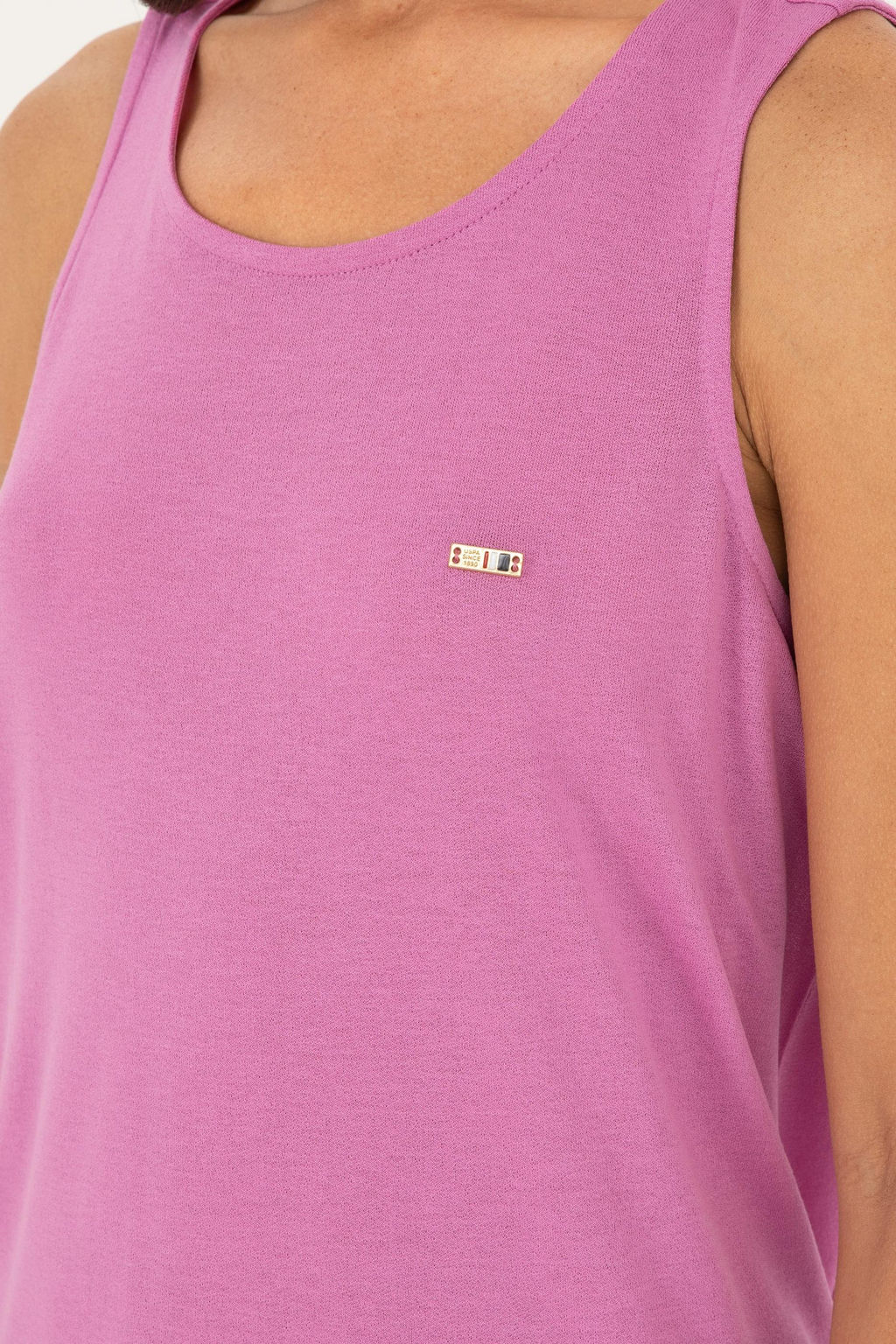 U. S. Polo Assn / Женская фиолетовая футболка - U.s. polo assn фото 7