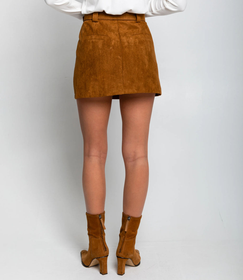 Юбка #КТ2862 (1), коричневый - Dommod фото 4