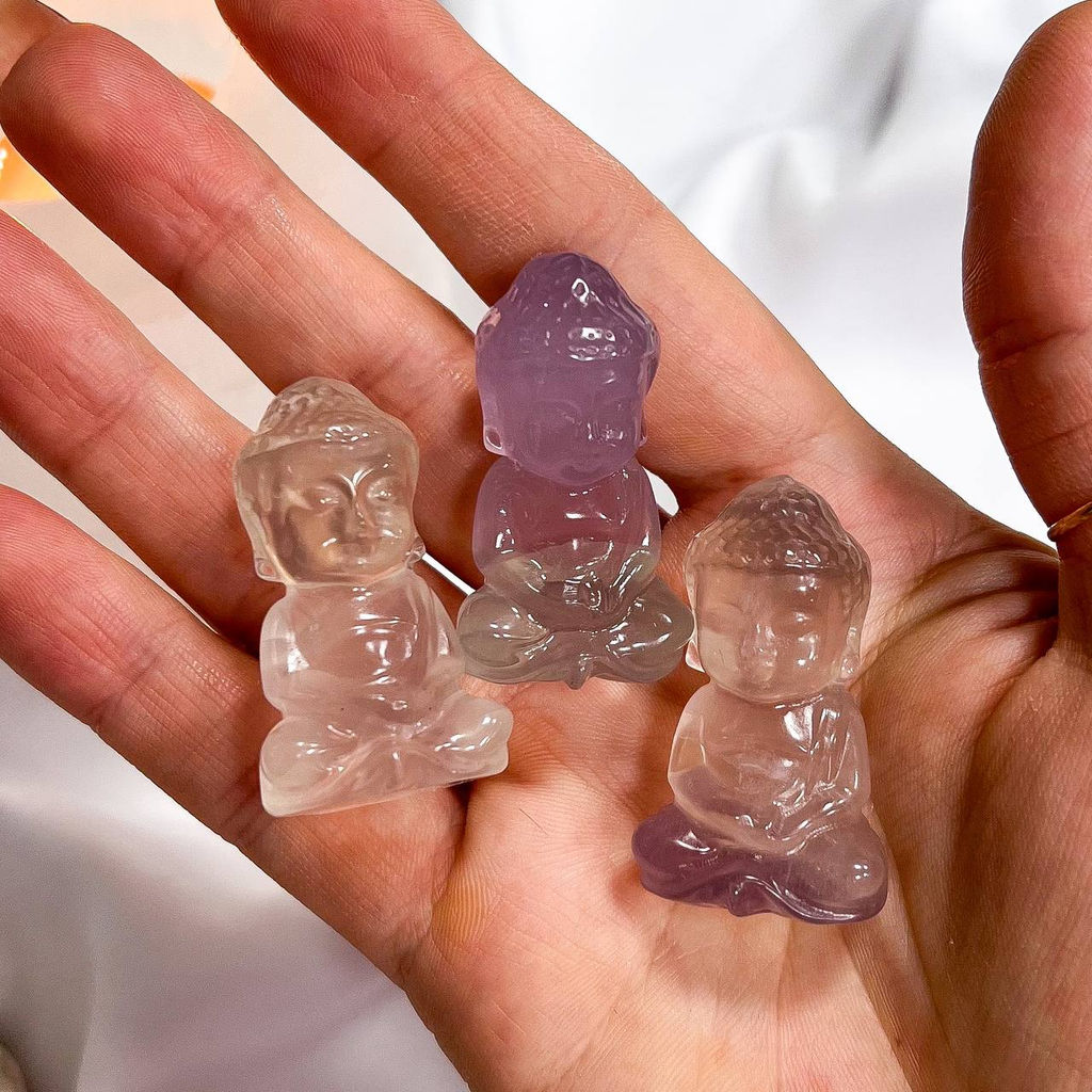 Фигурка "Будда" из Флюорита