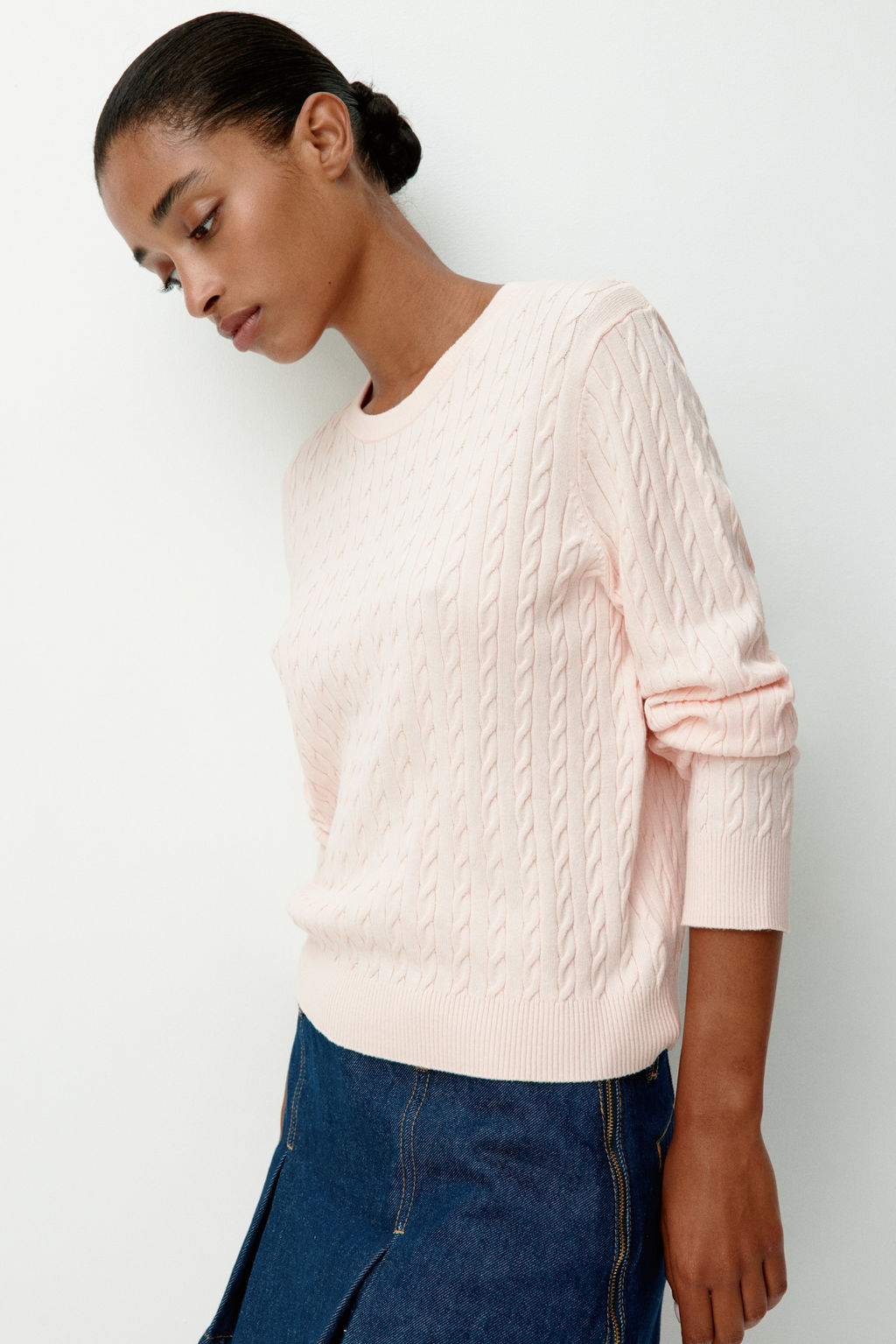 Jersey en punto trenzado - H&m фото 3