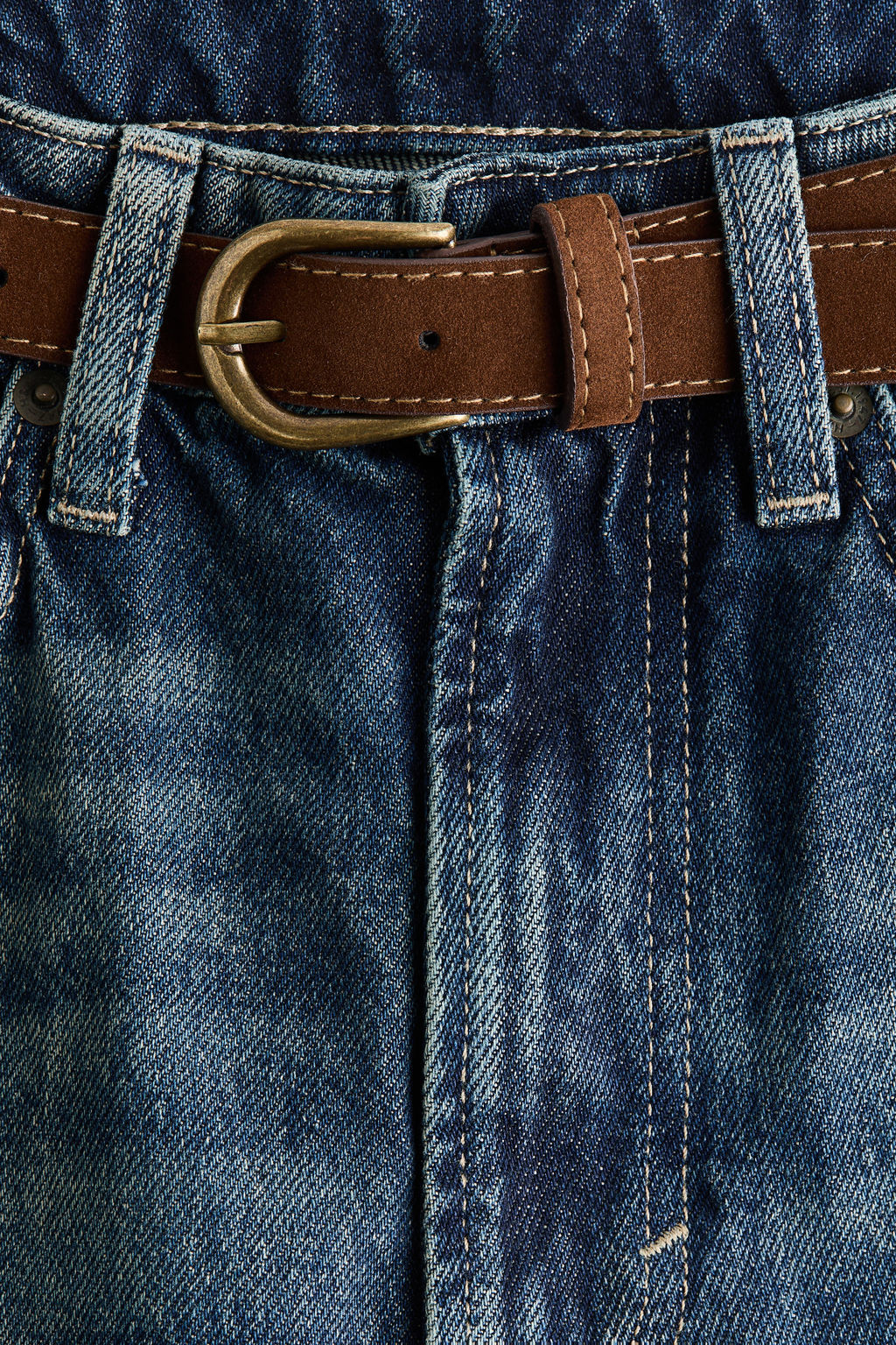 Straight High Jeans - H&m фото 8