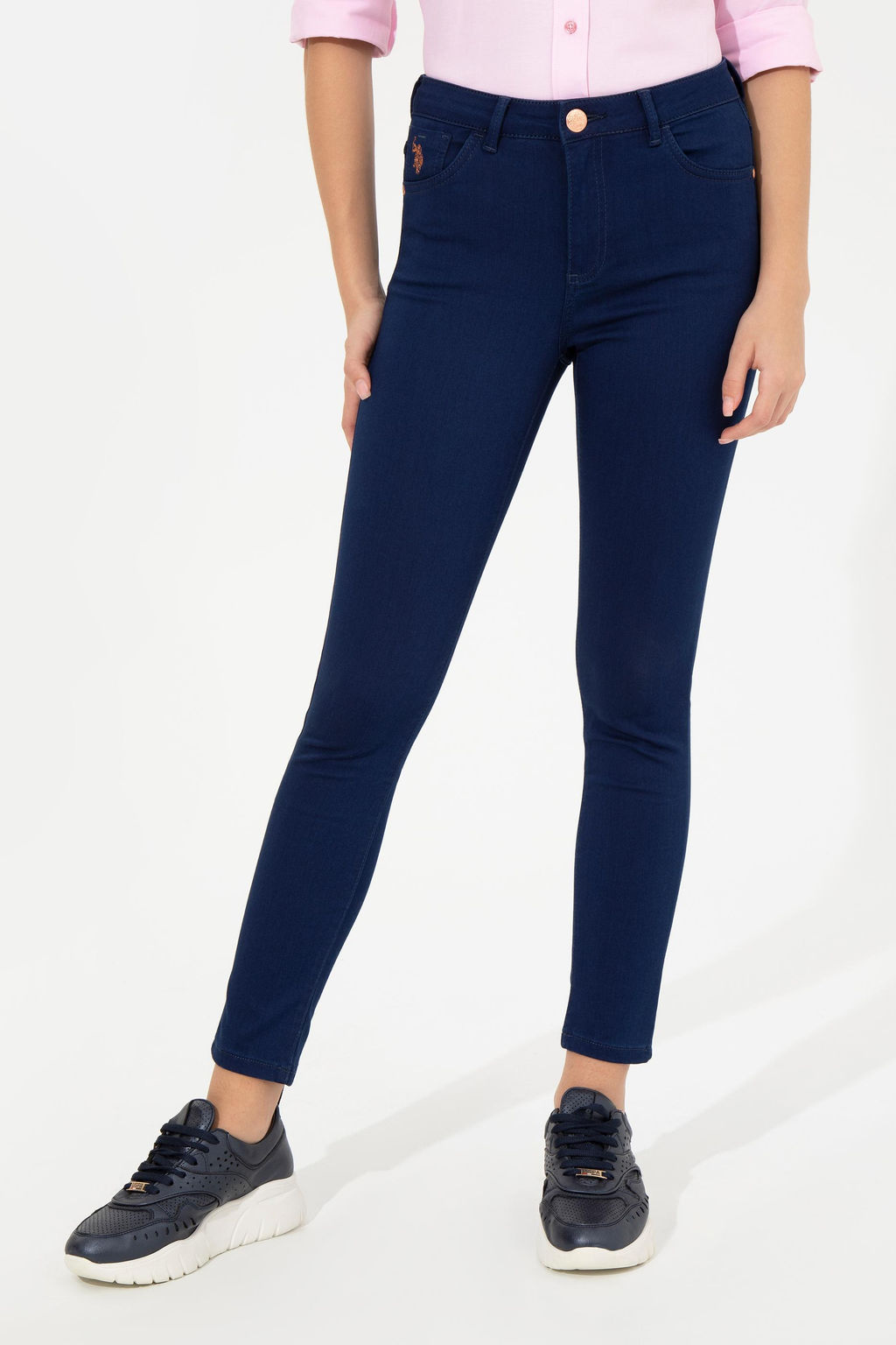 U. S. Polo Assn Женские темно-синие джинсовые брюки - U.s. polo assn фото 16