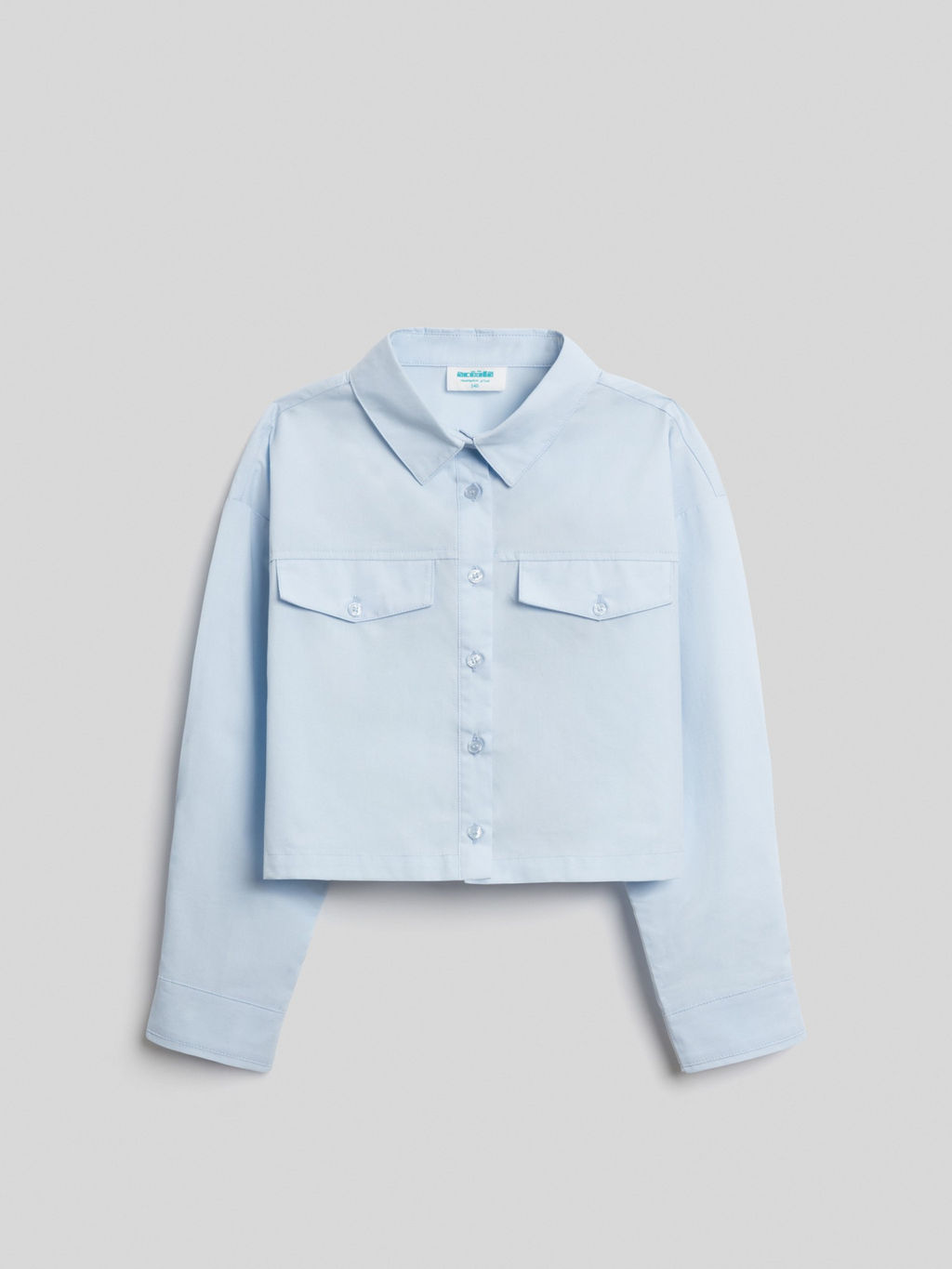 ACOOLA / Блузка детская для девочек Virta голубой  фото 3