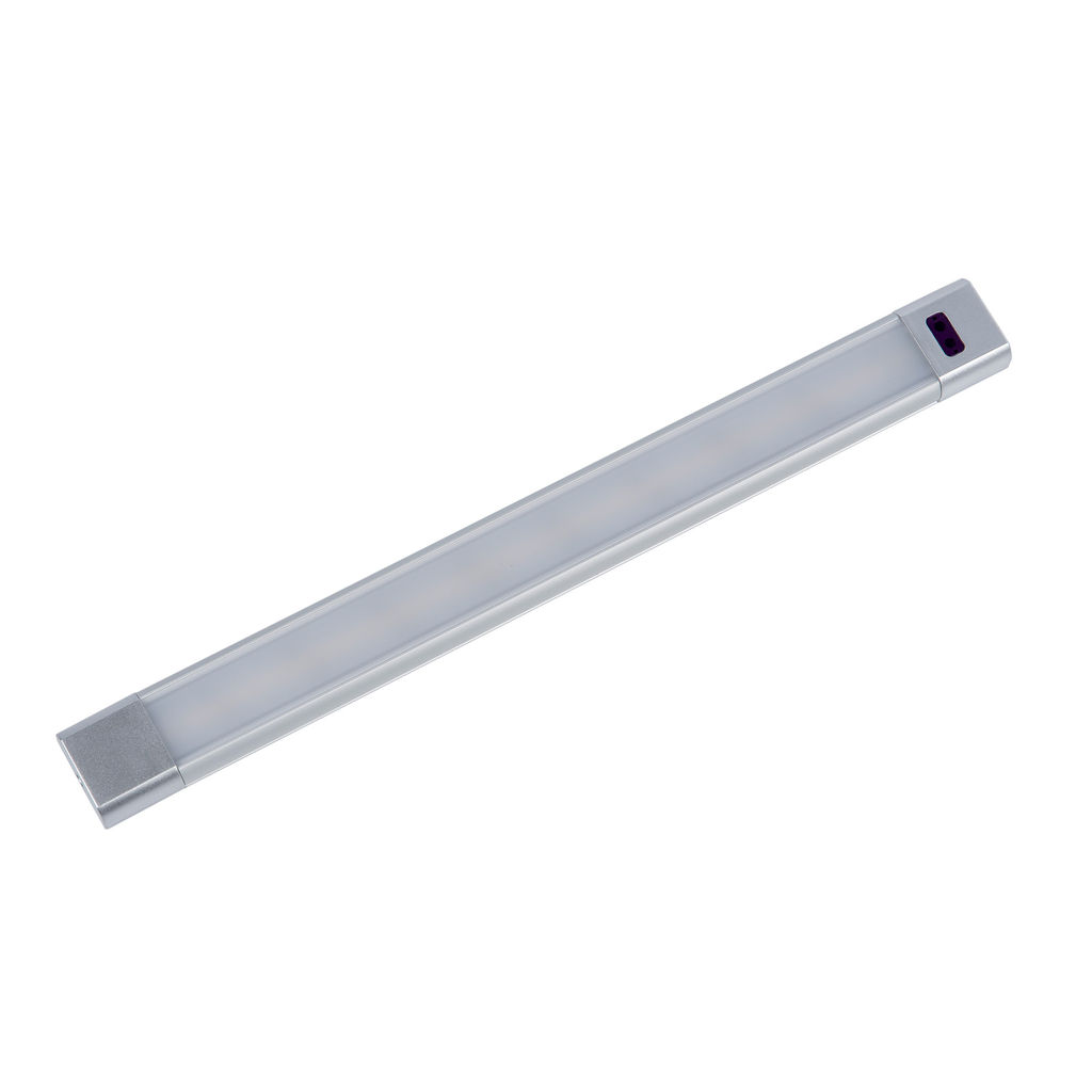 ULI-F46-5W/2700-6000K/DIM SENSOR IP20 SILVER Светильник светодиодный для мебели. 300*30*11,5мм. 400Lm. ТМ Uniel