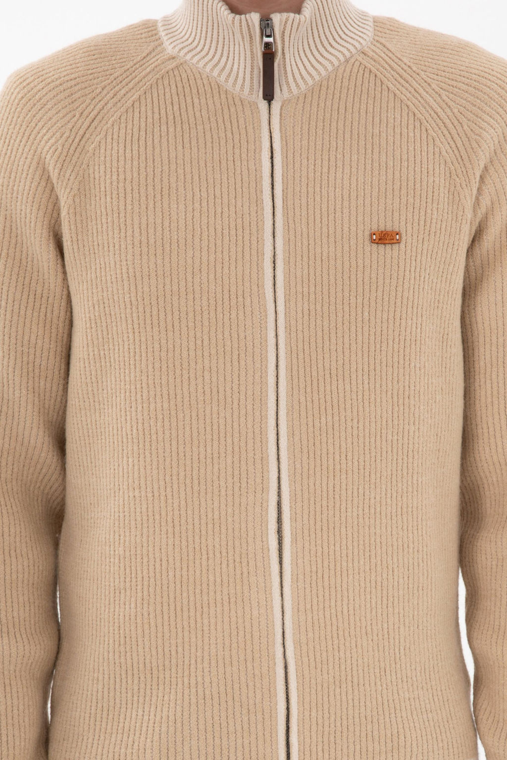 Мужской песчаный трикотаж кардиган Неожиданная скидка в корзине - U.s. polo assn фото 6