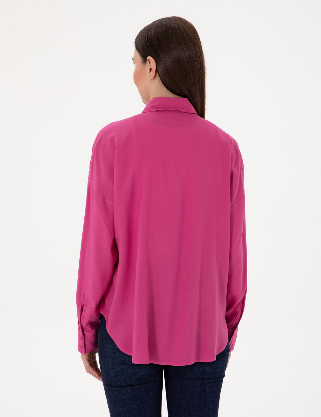 Fu_ya Oversize Uzun Kollu G_mlek - Pierre cardin фото 5