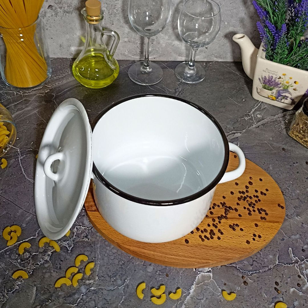 Кастрюля 2,9л цил белосн. 2с16/1