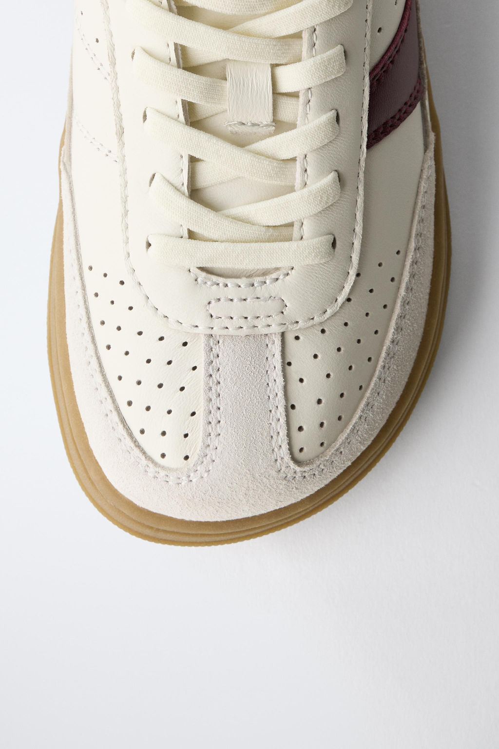 LEATHER BAREFOOT SNEAKERS - Zara фото 14
