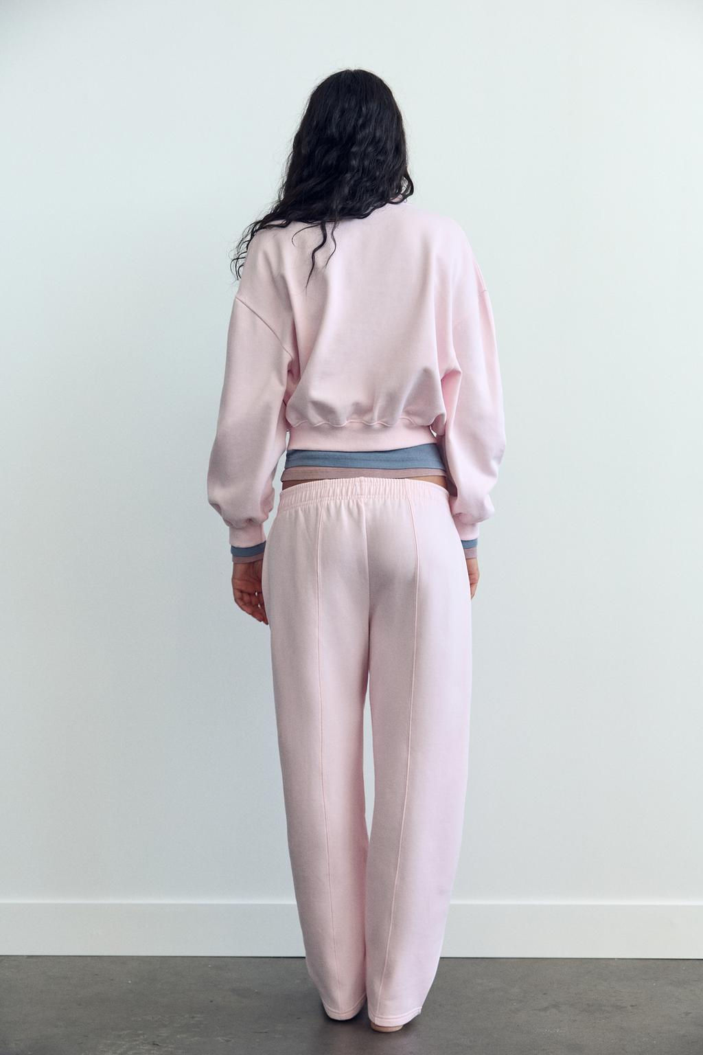 STRAIGHT-LEG PLUSH TROUSERS - Zara фото 27