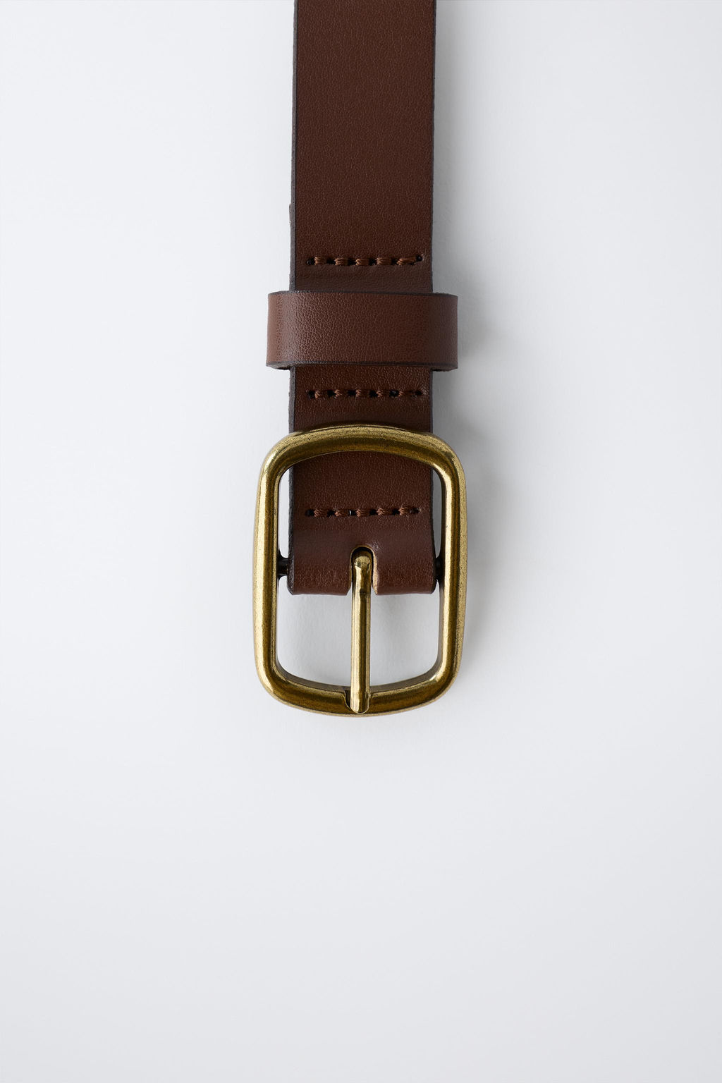 CINTUR?N 100% PIEL / Marr?n - Zara фото 3