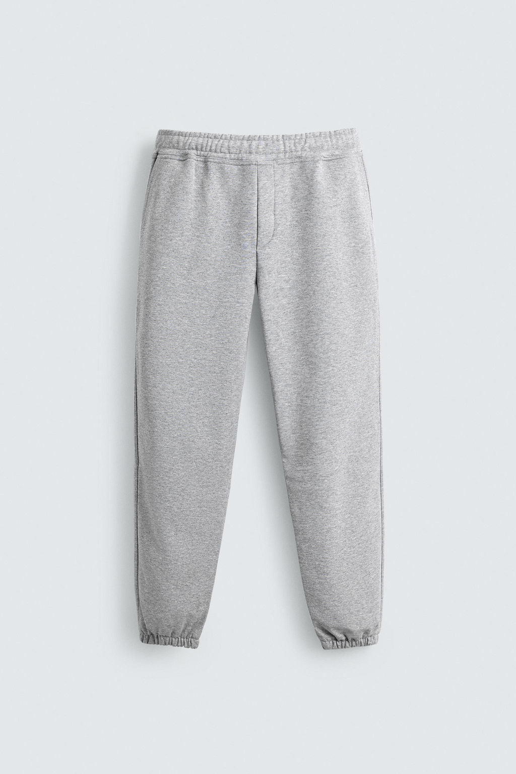 PANTAL?N JOGGER REGULAR FIT B?SICO / Gris vigor? - Zara фото 3