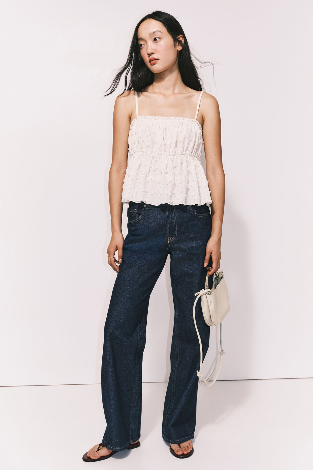 Wide High Jeans - H&m фото 17