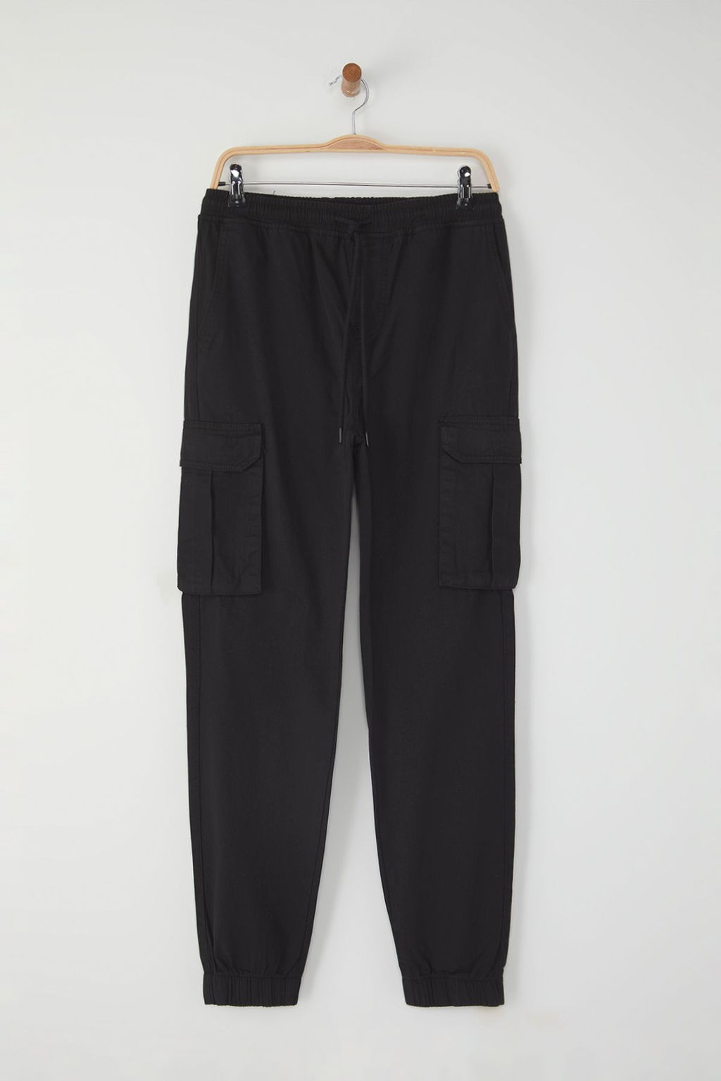 TRENDYOL MAN Siyah Jogger Kargo Cepli Gabardin Kumas Rahat Pamuklu Pantolon TMNSS25PL00027 - Trendyolmilla фото 8