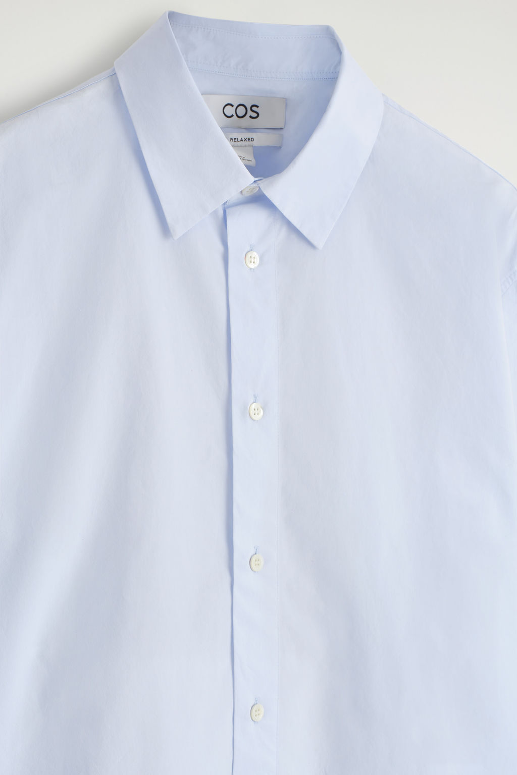 CAMISA DE POPEL?N DE ALGOD?N PIMA RELAXED FIT - H&m фото 7