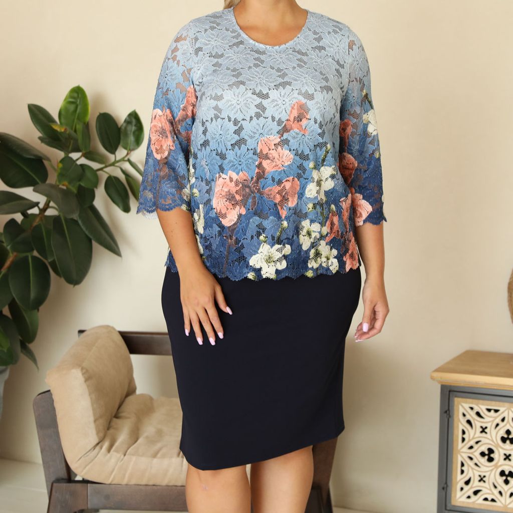 Платье П4-4245/3 - Wisell фото 10