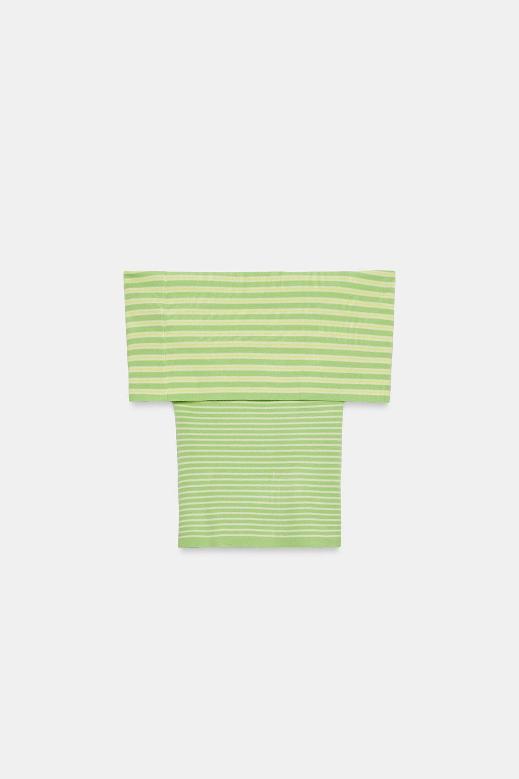 TOP OFF SHOULDER PUNTO RAYAS / ?nico - Zara фото 7