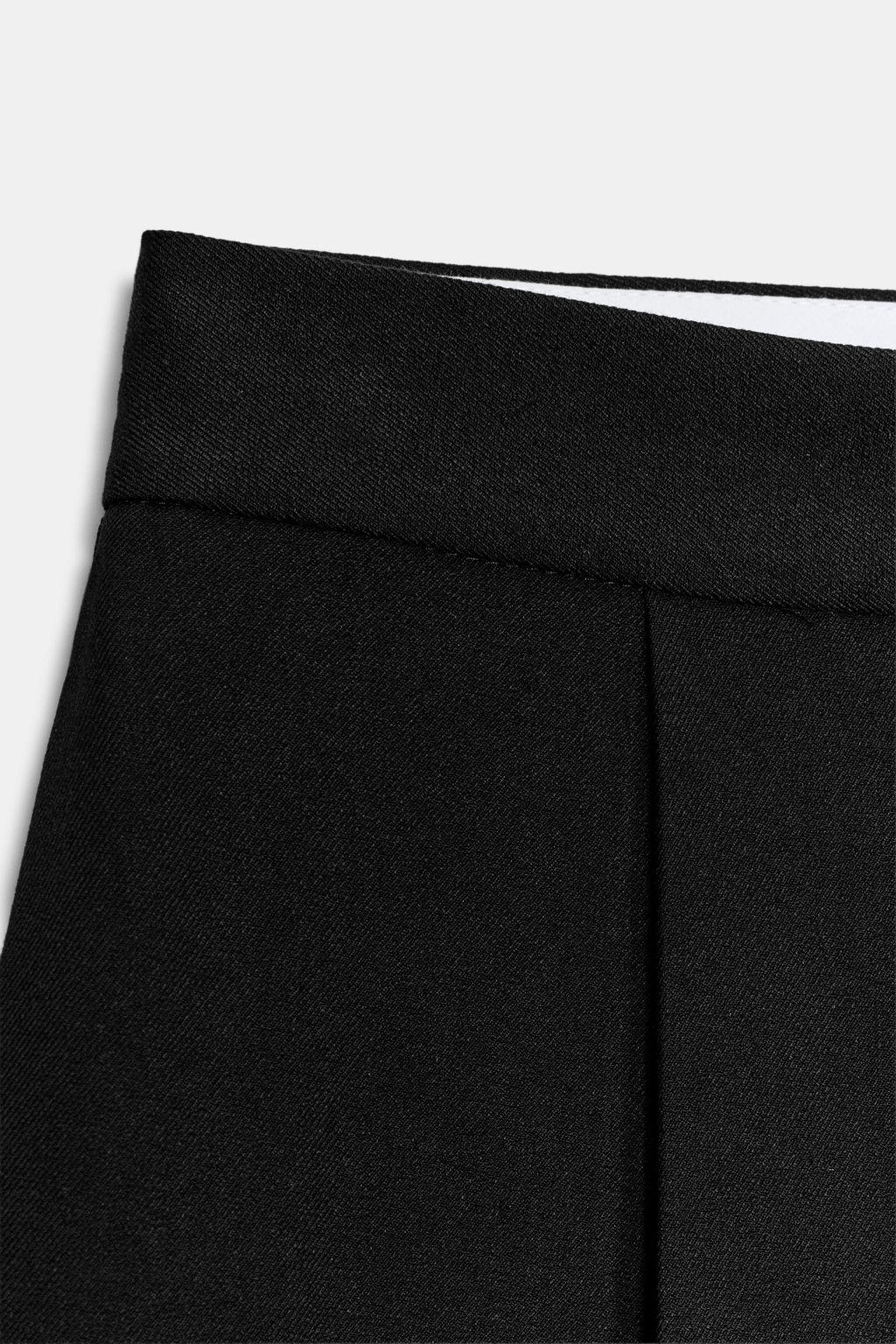 PANTALON ANCHO PINZAS / Negro - Zara фото 11