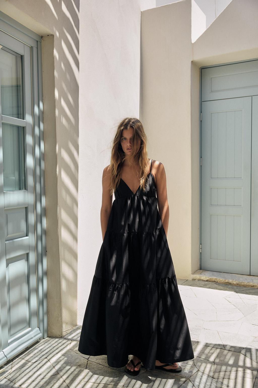 PANELLED MIDI DRESS - Zara фото 9